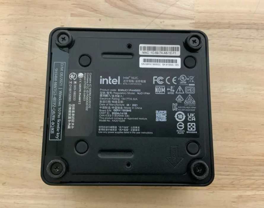 Intel NUC NUC11PAHI5/ Intel core i5/ RAM 32GB/ 512GB NVMe Mini PC