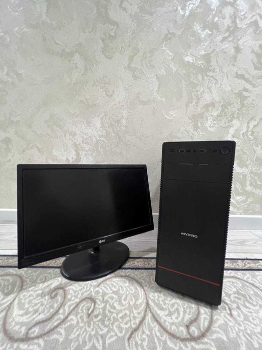 Комплект ПК + монитор LG 19″ / ASUS H510 / 8GB / SSD 256
