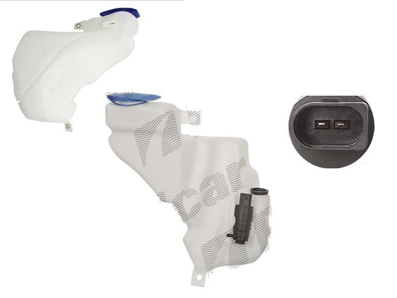 Rezervor spalator parbriz VW Passat (B5 (3b)), 09.1996-11.2000, Sedan, cu pompa sprit parbriz, fara senzor nivel lichid (cu gaura pentru senzor)
