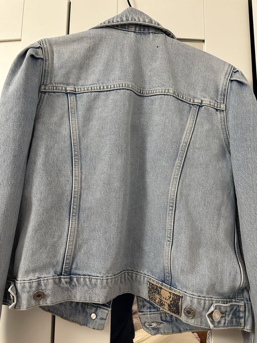 Scotch & Soda дънково яке XS дамско в светлосин цвят