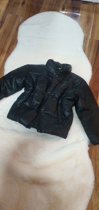 Geaca fetita imitatie piele