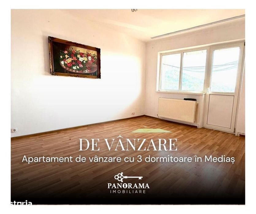 Apartament cu 3 camere-Zona Centrala