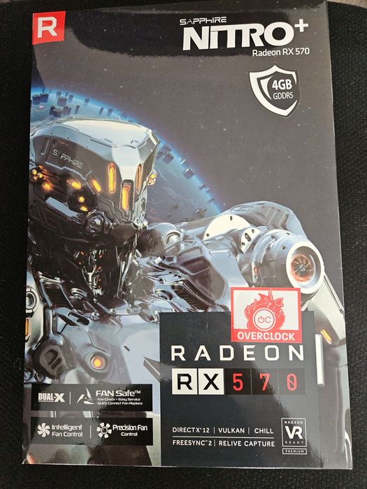 Видеокарта RX 570 4GB SAPPHIRE NITRO+