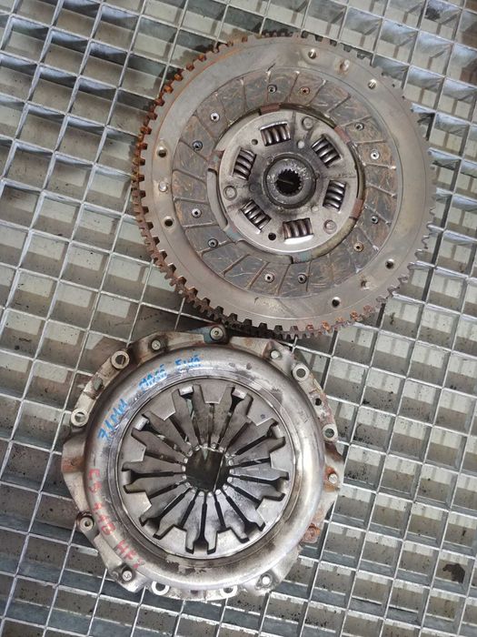 kit ambreiaj volanta masa fixa 1.1 benz hfx citroen c3 disc 7,1 mm