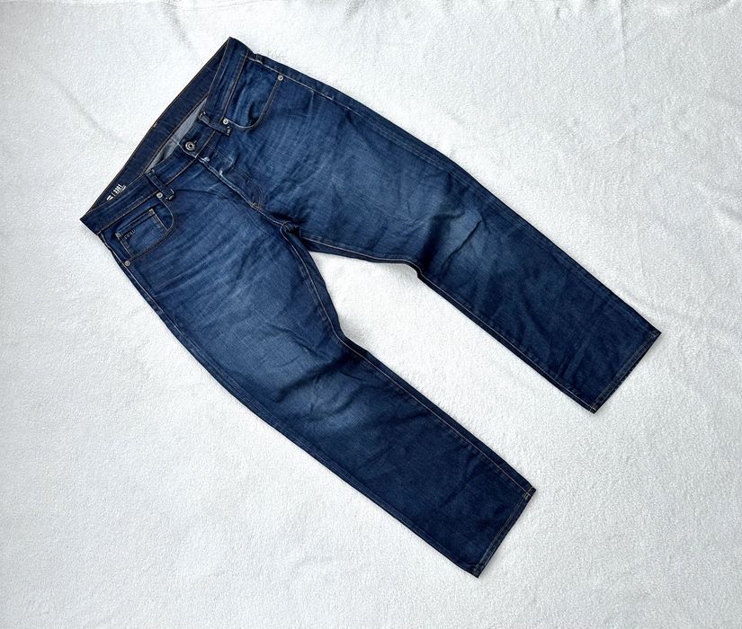 Мъжки дънки G-Star Raw (3301 Straight) - размер W34 / L30, Отлично състояние