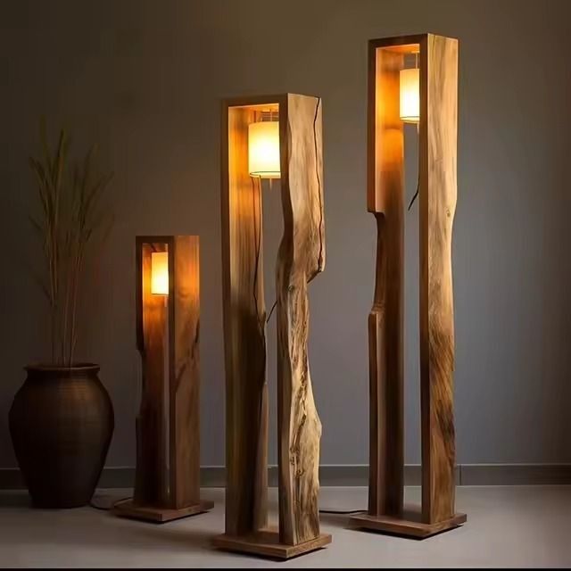 Изготовление интерьерного освещения и декора из дерева и металла