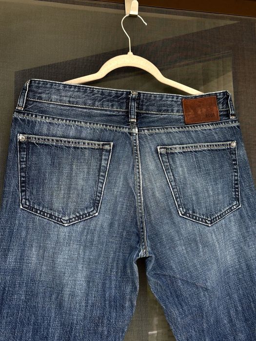 Мъжки дънки Hugo Boss (Kansas Regular Fit) - размер W32 / L34, Отлично състояние
