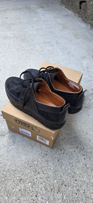 Pantofi barbatesti Otter din piele naturala