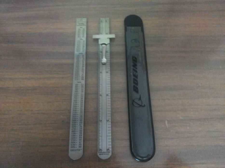 Калибр авиационный для измерения глубины