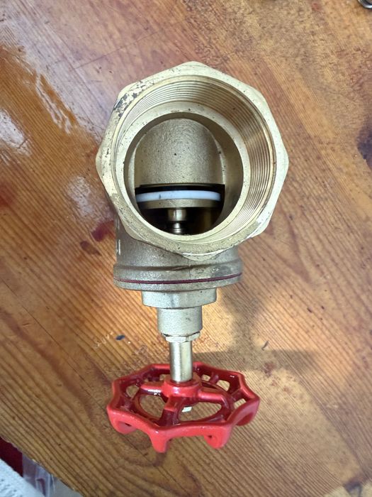 Латунная задвижка DN50 PN16, 2 штуки