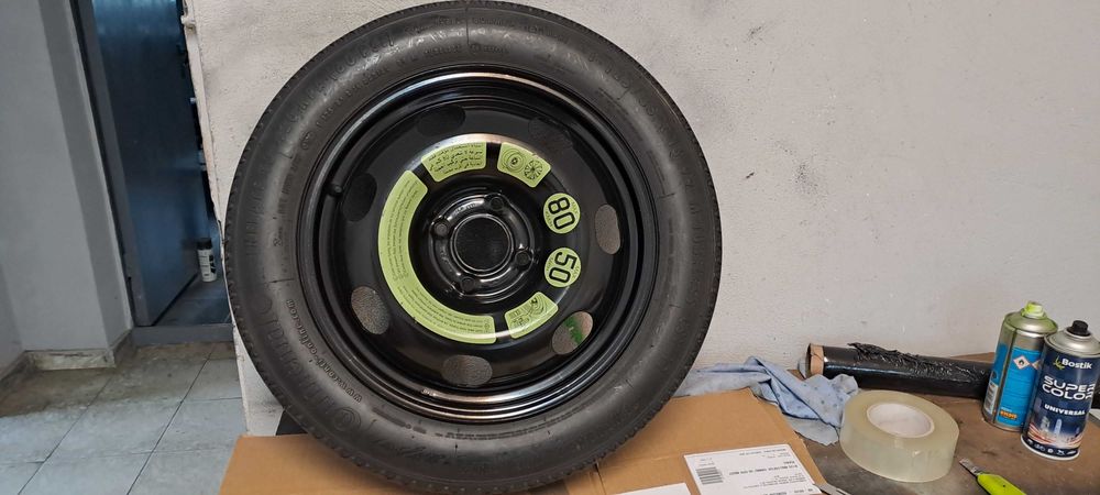 Roata de rezerva SLIM Opel Mokka CrossLand  Citroen Aircross C3 C4 DS