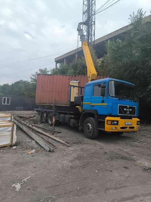 Манипулятор. Перевозка контейнера