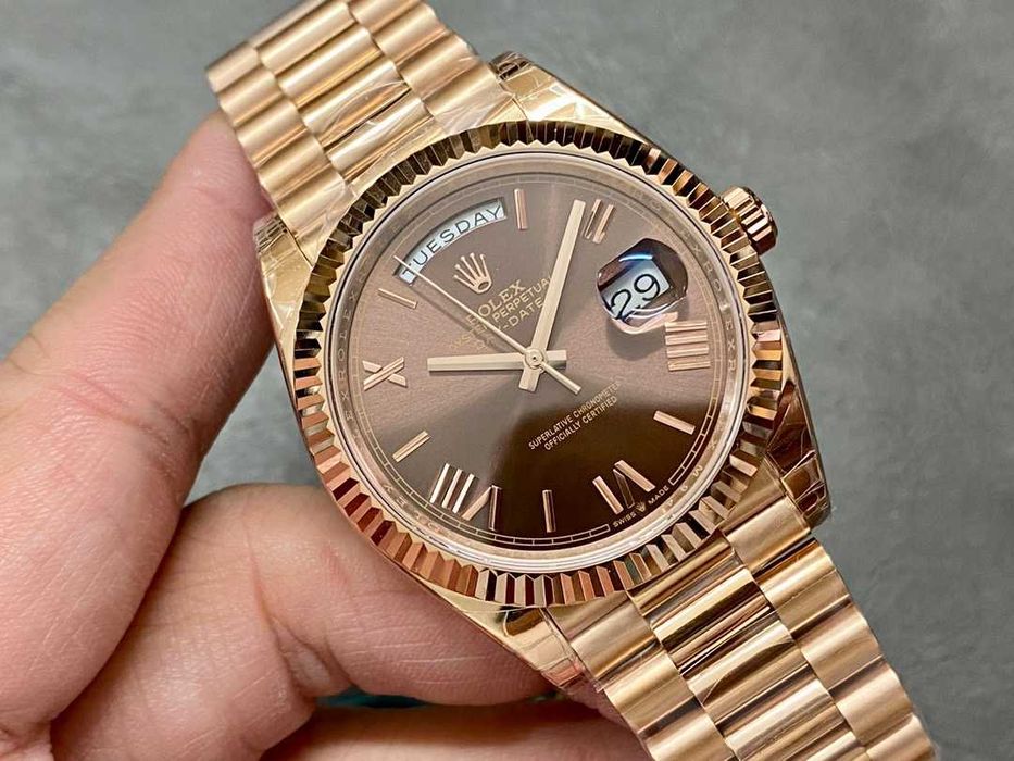 rolex day-date 40mm choholate