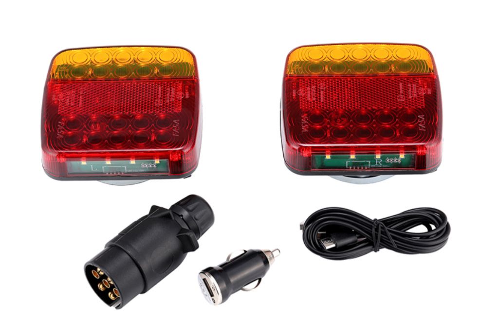 Стоп ремарке LED квадратен Wifi /2бр/