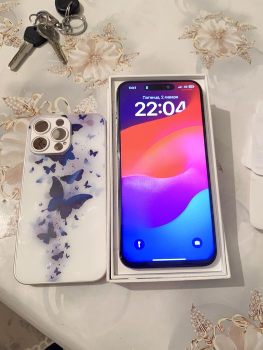 Айфон 15про Мах 256гб емкость 86%