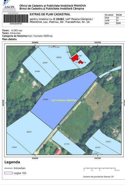 Loturi teren Poiana Campina, 30eur/mp,apa,curent,gata pentru construir