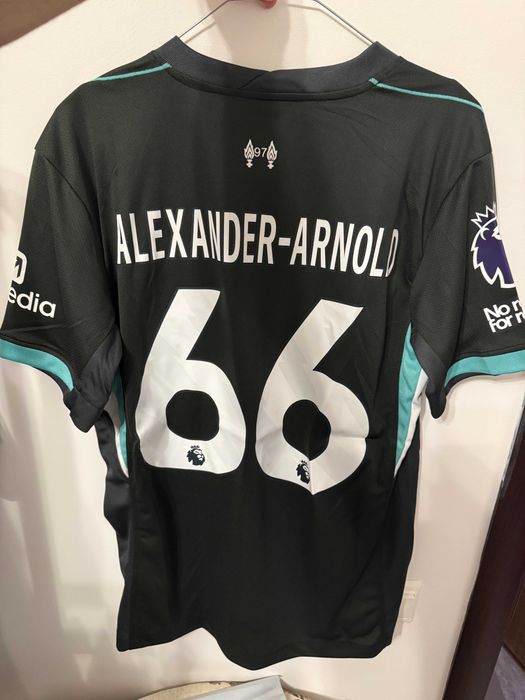Tricou Trent Alexander-Arnold Liverpool away negru premier