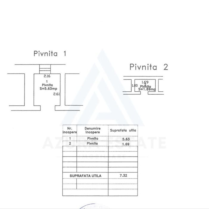 Apartament 2 camere 61 mp utili parter 2 bai 2 pivnite Centrul Istoric