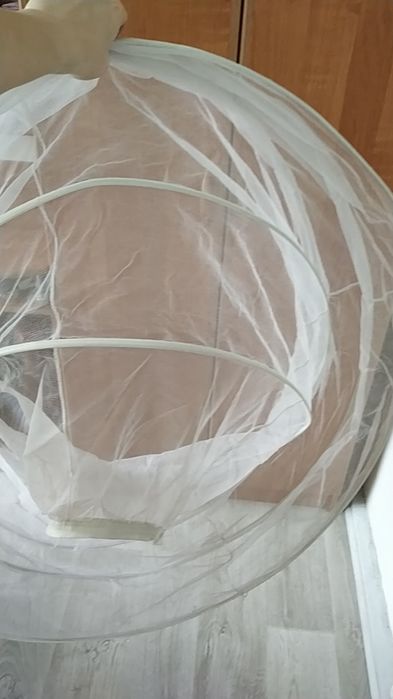 Свадебное пышное блестящее платье