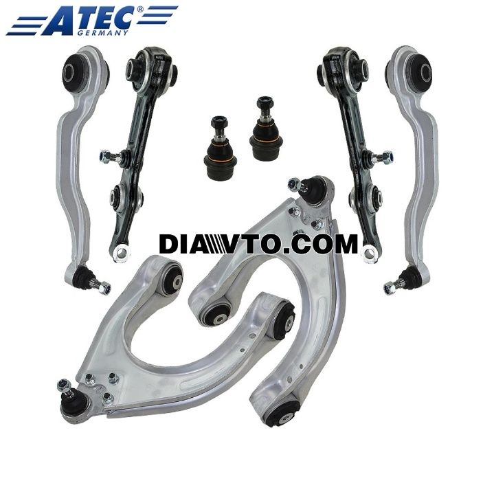 255€ W211 Пълен комплект носачи предно окачване Mercedes C219 CLS ATEC