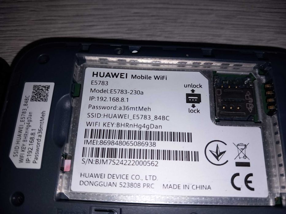 Router wireless portabil HUAWEI E5783-230A 4G LTE