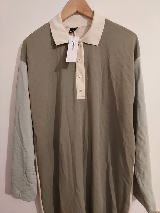 Rochie polo colorblock Gina Tricot