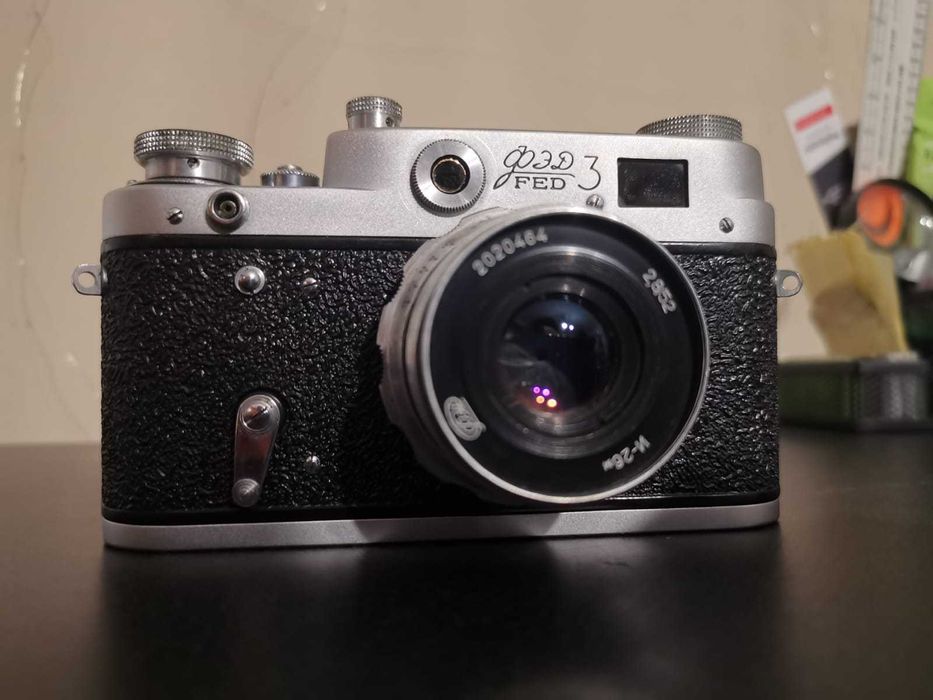 Aparat foto pe film FED 3