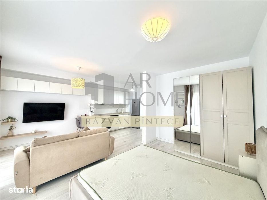 Garsoniera spatioasa, de lux, parcare, zona Vest Ploiesti — fotografia 3