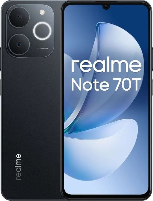 Realme Note 70T 128GB, черен