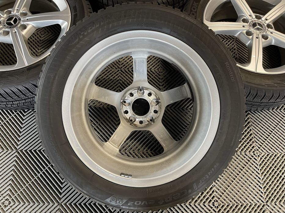 Jante Roți 17 Mercedes A B CLA Class W118 W177 W247 Anvelope 205 55 17 M+S allseason iarna