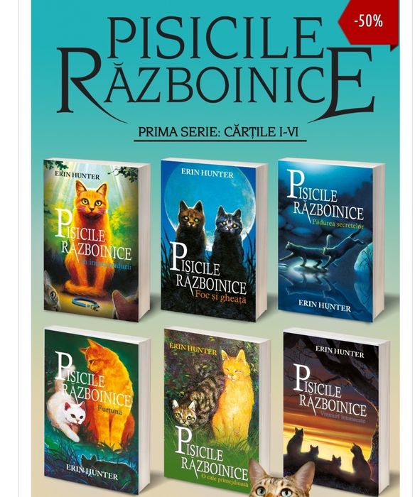 Set Pisicile Războinice 1-6