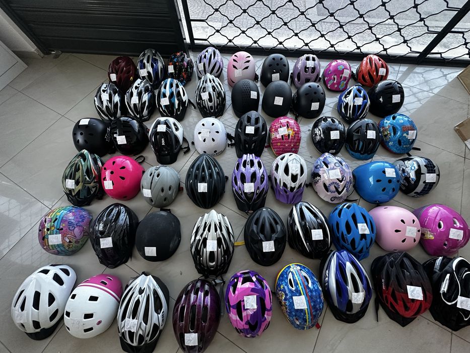 Каска за колело различни модели