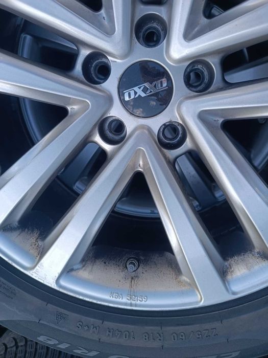 Jante / Roti Oxxo Bmw X3 Cauciucuri iarna 225 60 18 5x112