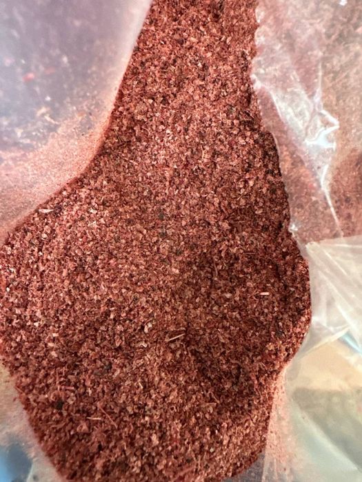 Молотые ягоды ягодный порошок скраб эксфолиант абразив