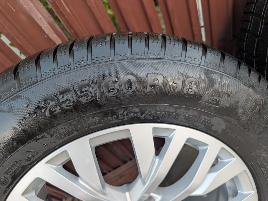 Jante vw Touareg,Audi modelul Nou cu anvelope de iarna