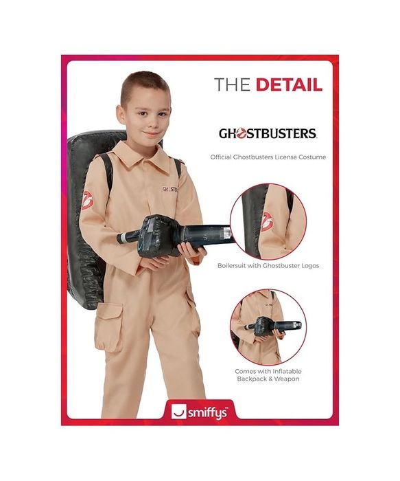 Costum pt copii Salopeta Ghostbusters , 12+