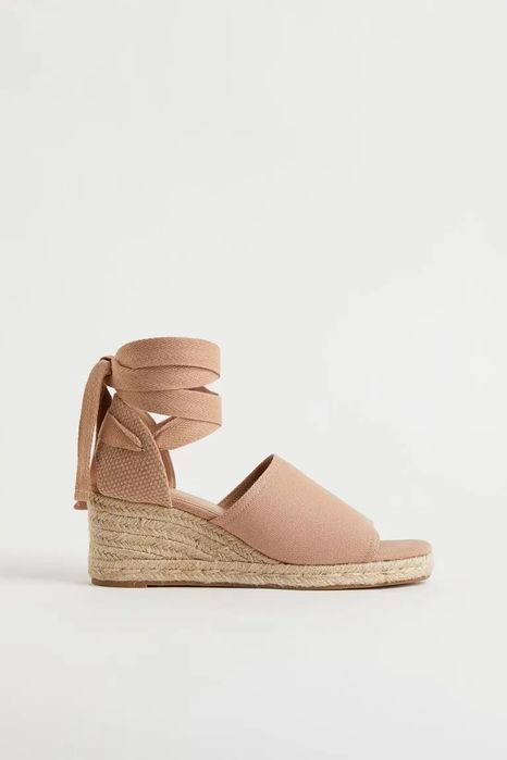 Espadrille/ castaner pânză  / iuta H&H&M