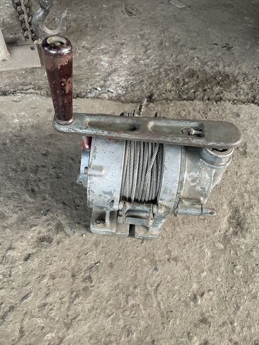 Лебедка ручная военый вертолет ссср