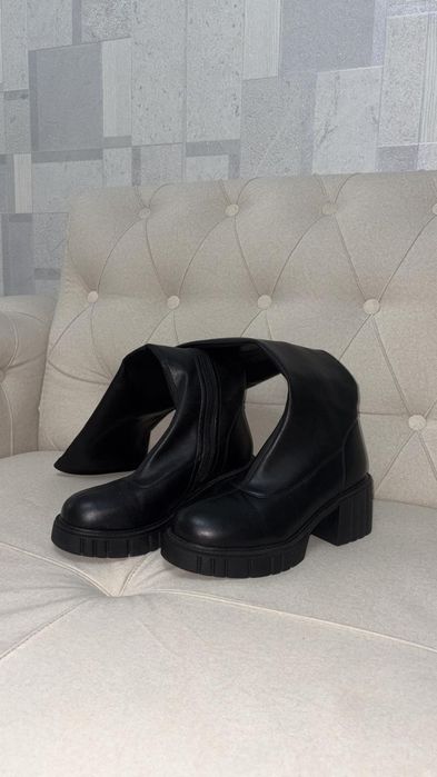 Женские три новые ботфорты