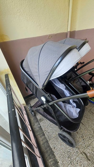 Количка за близнаци Chipolino Duo Smart