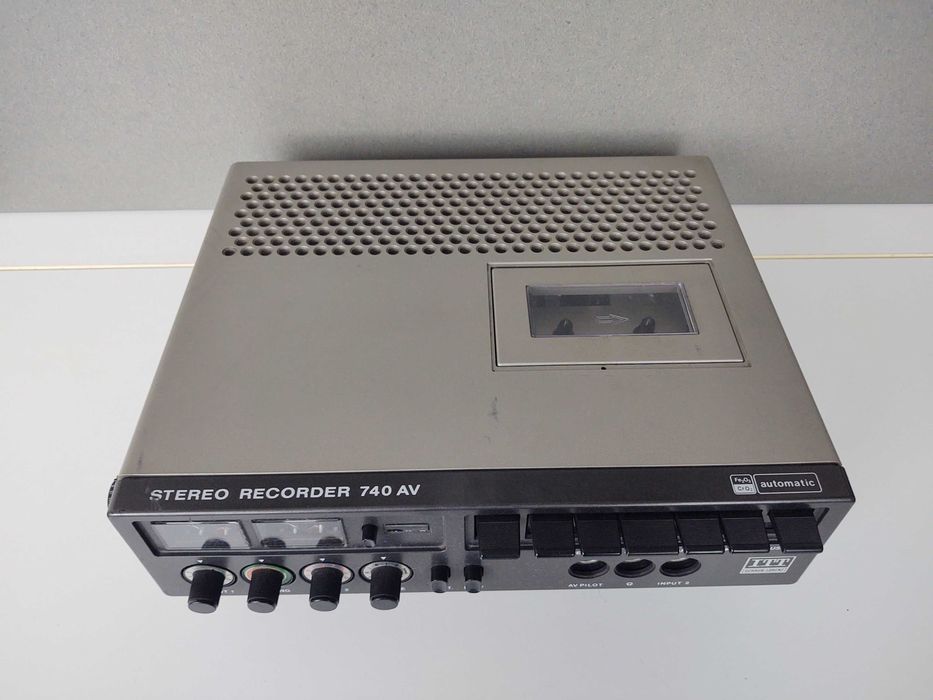 Casetofon stereo vechi, recorder, ITT 740AV