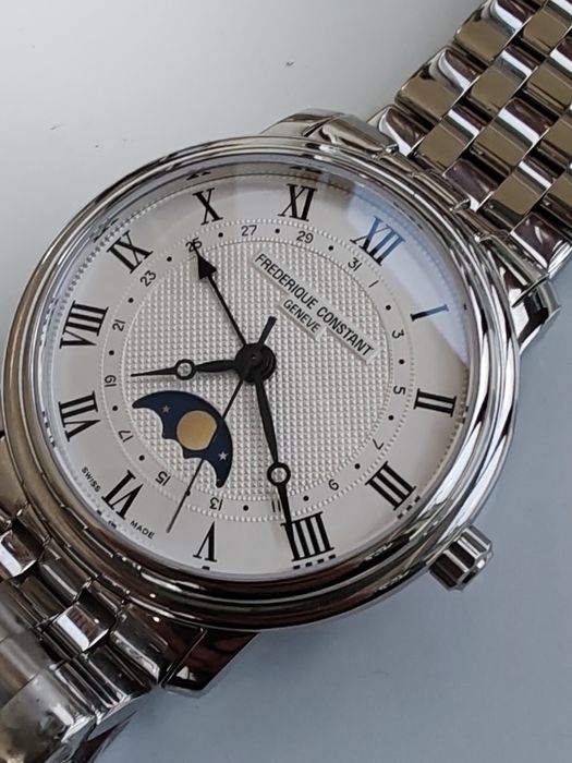Ceas Frederique Constant Moon Phase Pointer Date Automatic Nepurtat!