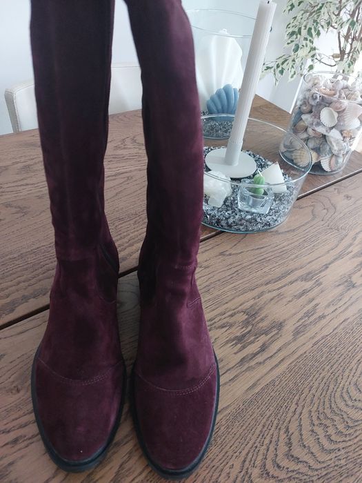 Дамски ботуши естествена кожа или велур
