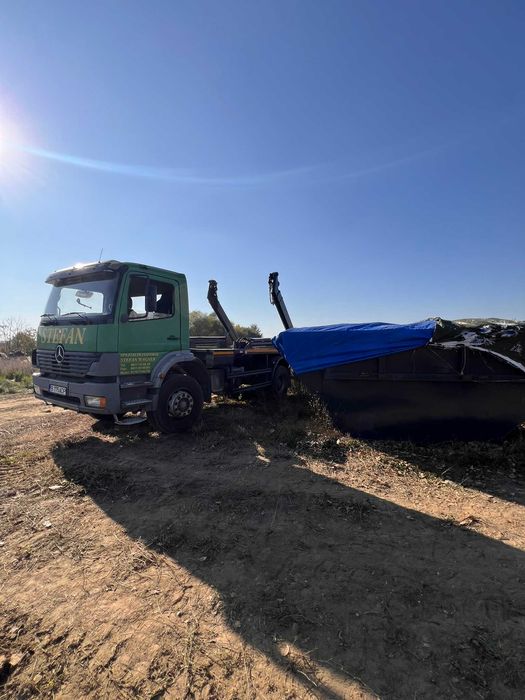 Moloz moluz  gunoi amestecat skip deseuri container transport moloz