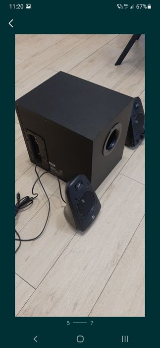 Logitech z623 boxe active sistem 400w 2.1 bass boosted