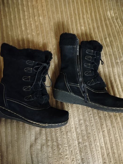 Сапоги замшевые 41 размера