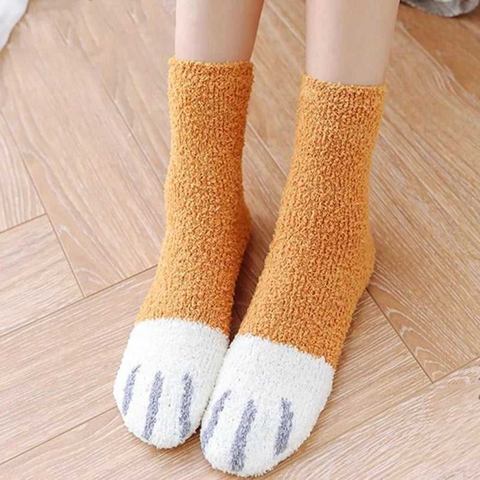 Чорапи котешка лапа , чорапи котка , котенца