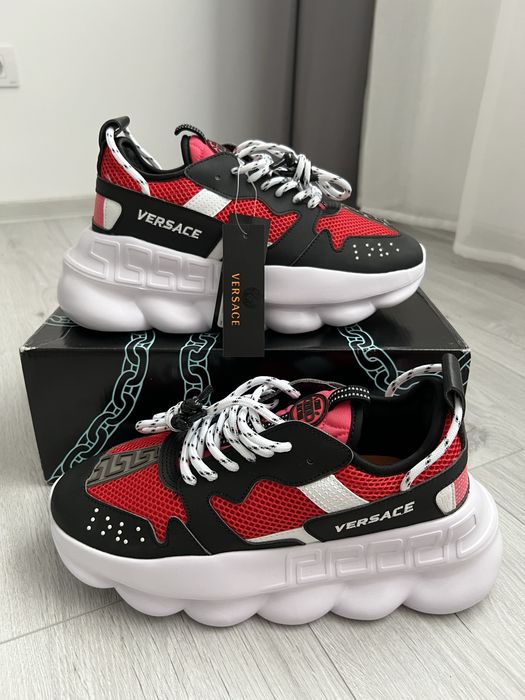 Versace Chain Reaction Red/ White 43
