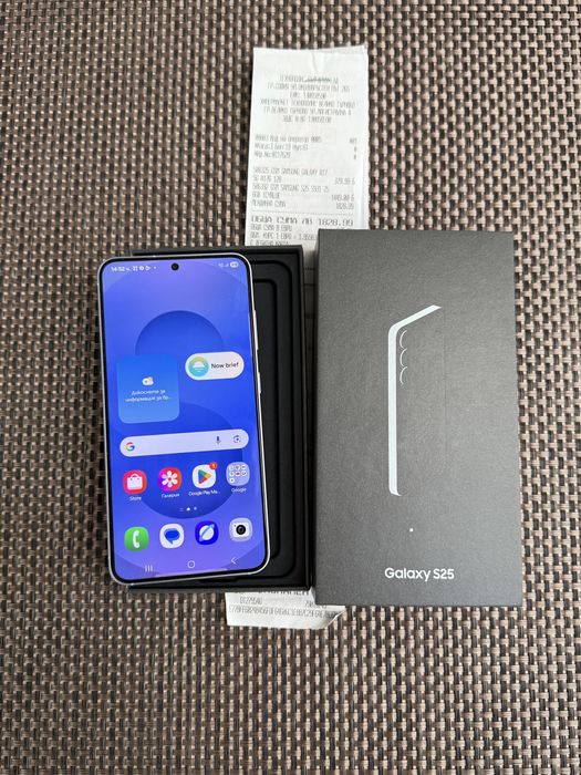 НОВ*41лв/м SAMSUNG GALAXY S25 / Icyblue / 12/256GB