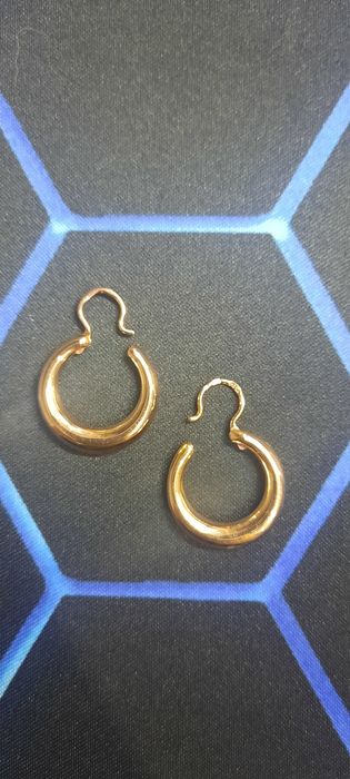 Серьги золотые, Калачи